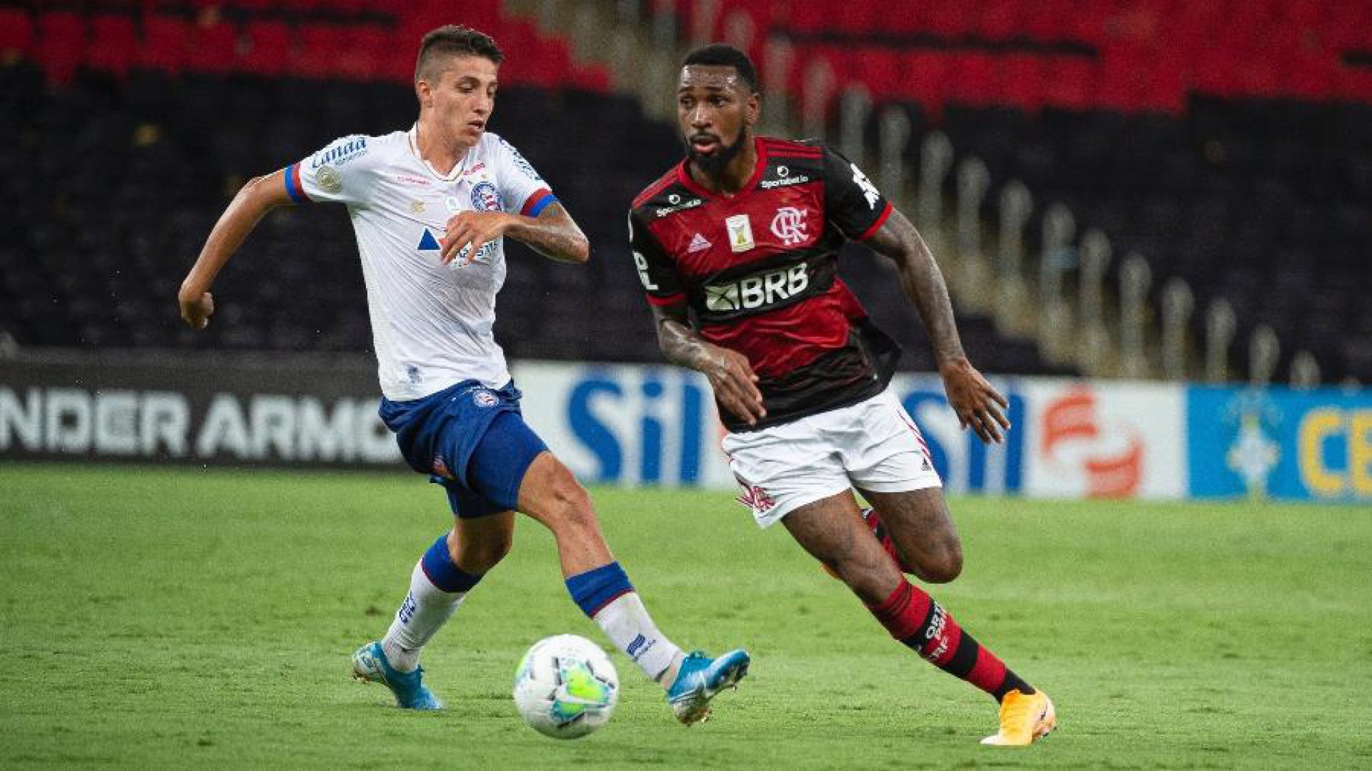 Acusado de racismo por Gerson. Ramirez foi afastado do Bahia Foto: Alexandre Vidal/Flamengo