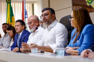 Governador Wilson Lima anuncia pagamento da 2ª parcela do 13º salário - Foto: Diego Peres