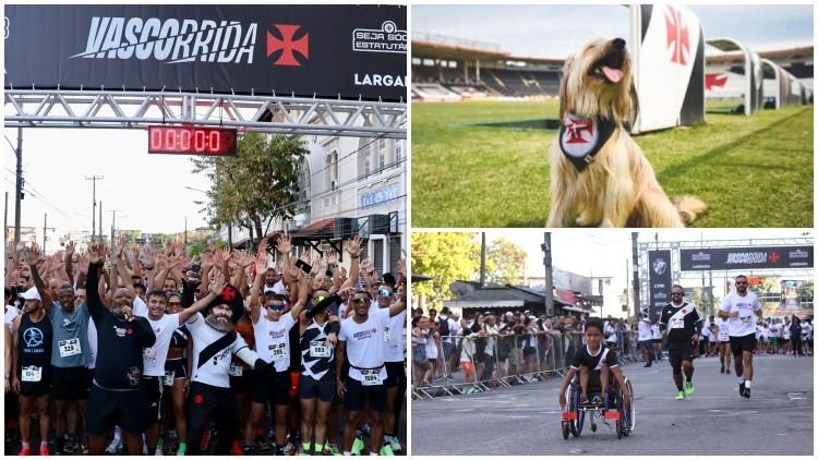 Foto: Reprodução/ Assessoria Vasco da Gama e Divulgação (foto do cachorro)
