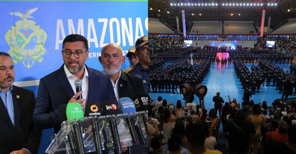 Foto: Diego Peres, Mauro Neto e Alex Pazuello / SECOM.