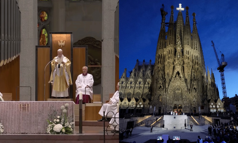 Foto: Reprodução/Vatican Media (Imagem 1) - Reprodução/REUTERS/Nacho Doce (Imagem 2)