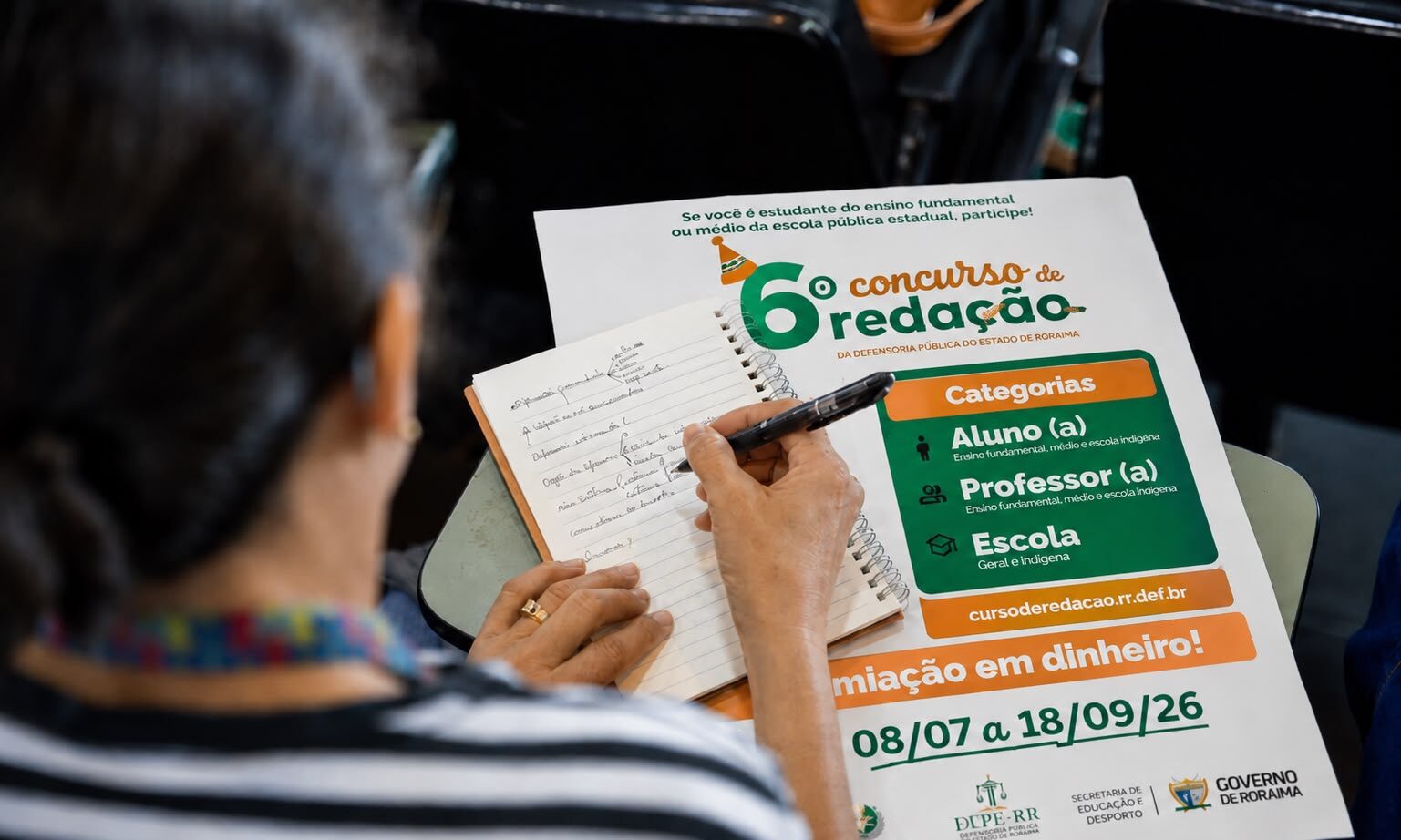 Foto: Reprodução/DPE-RR