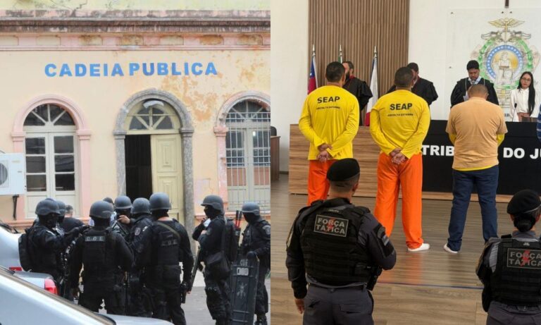Foto: Reprodução/Globo (Imagem 1) e TJ-AM (Imagem 2)