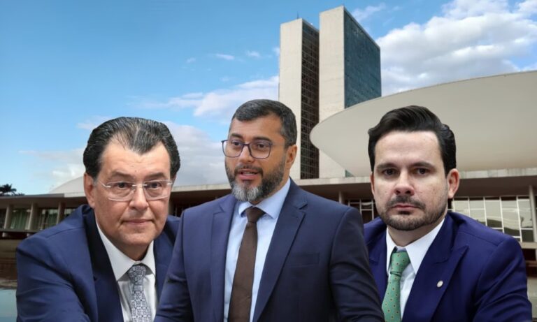 Foto (Fundo): Ericka Araújo / Divulgação (Candidatos)